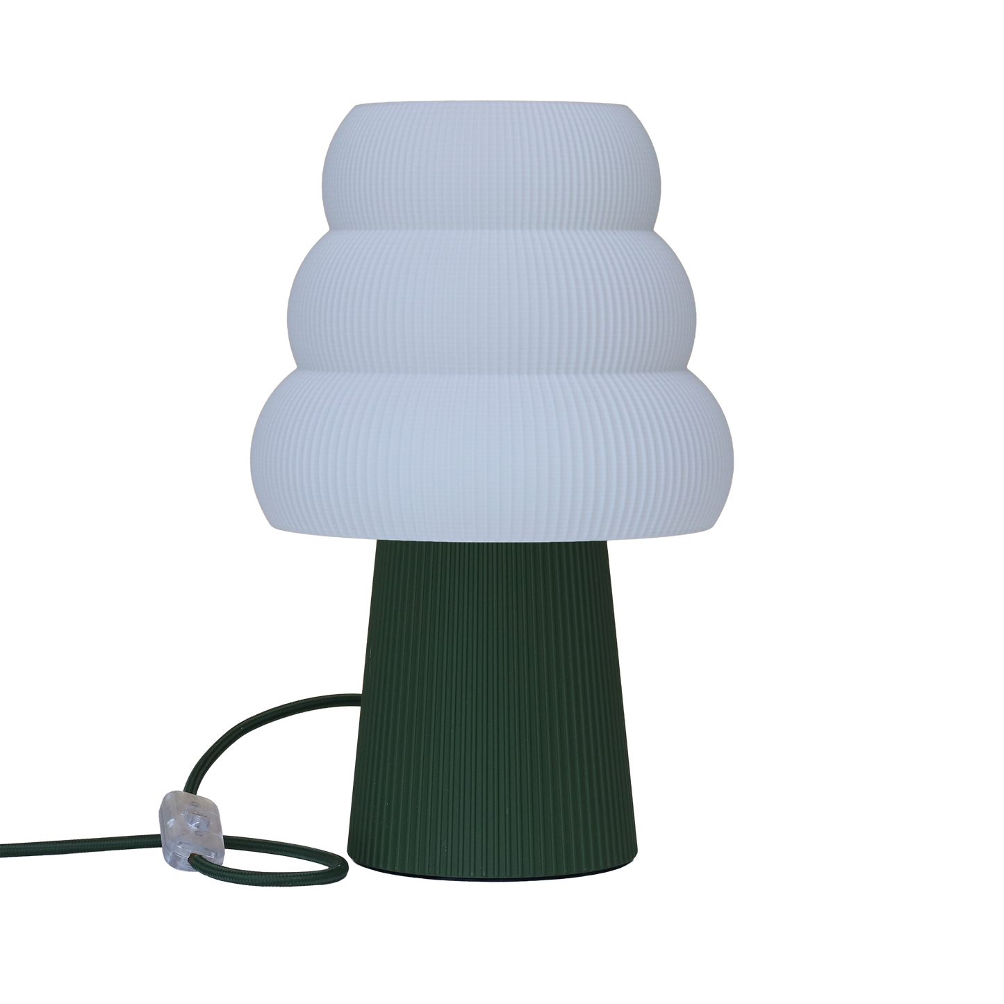 Skandinavische Nachttischlampe GROLA aus PLA