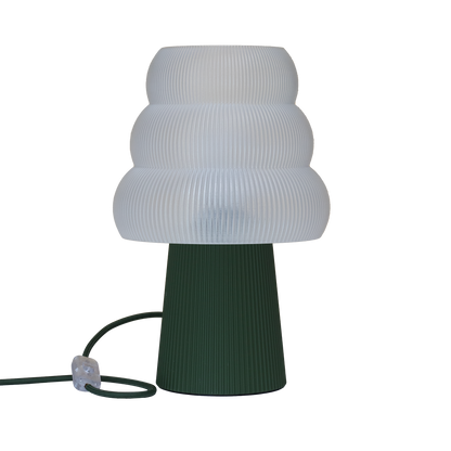 Skandinavische Nachttischlampe GROLA aus PLA