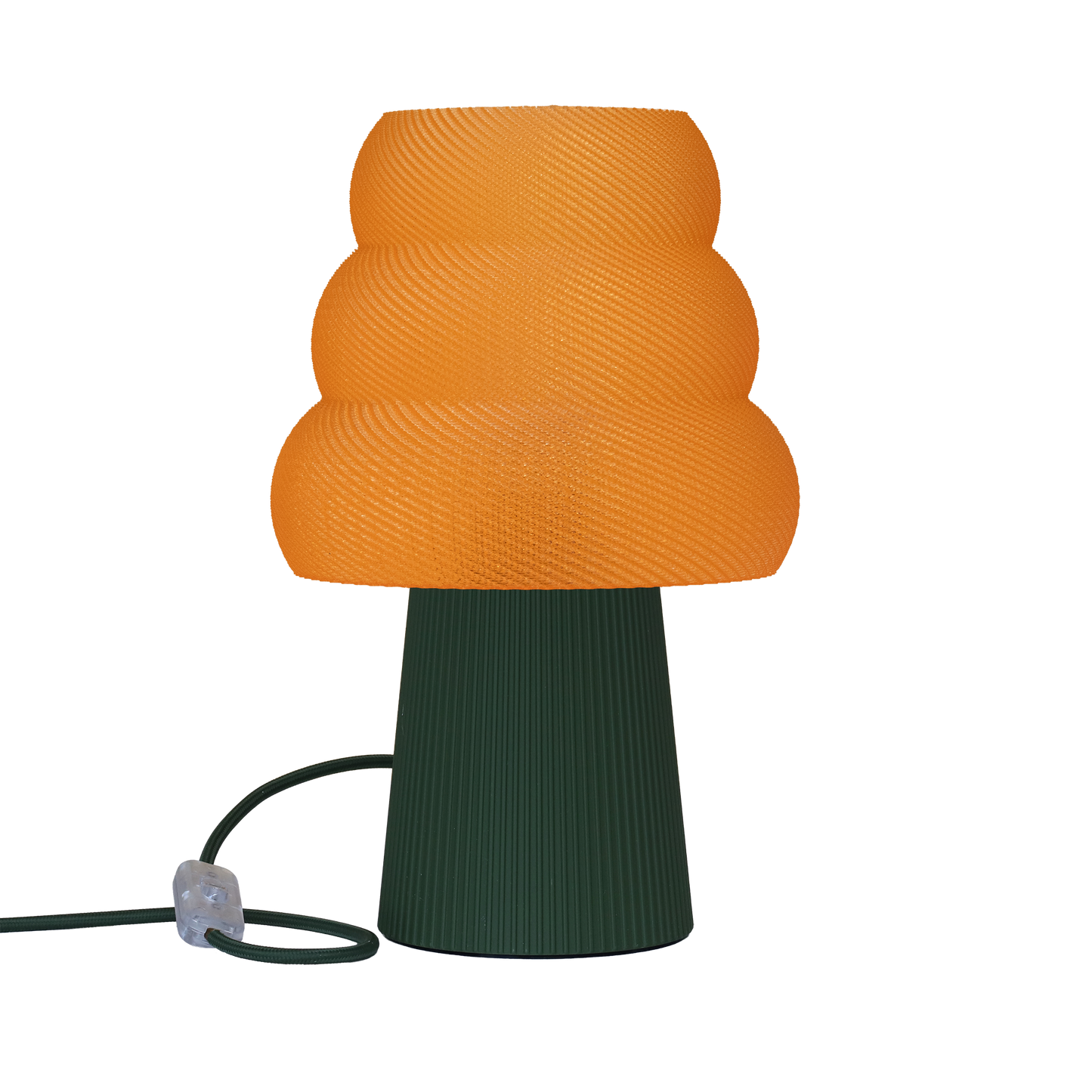 Skandinavische Nachttischlampe GROLA aus PLA