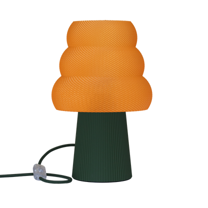 Skandinavische Nachttischlampe GROLA aus PLA