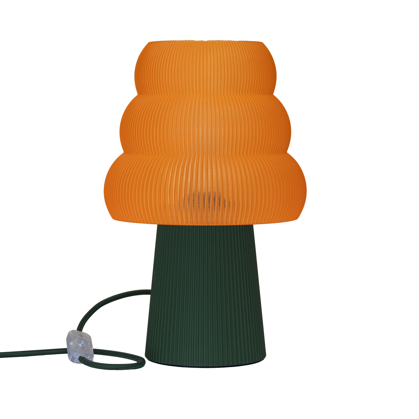 Skandinavische Nachttischlampe GROLA aus PLA