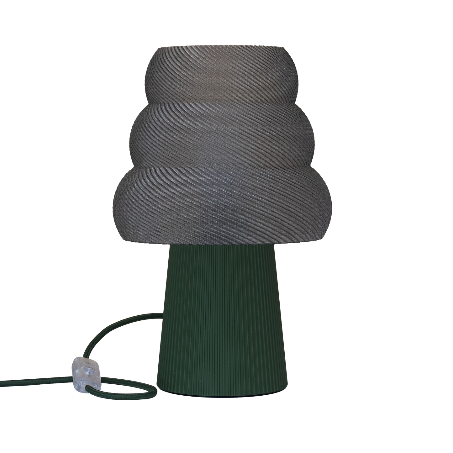 Skandinavische Nachttischlampe GROLA aus PLA