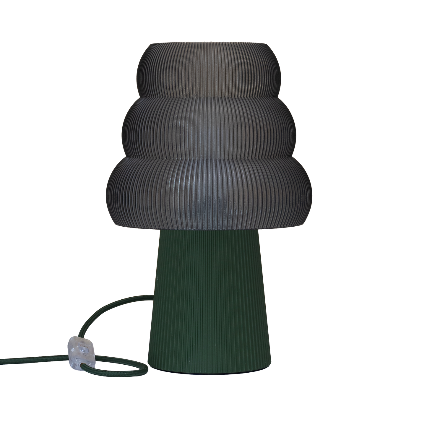 Skandinavische Nachttischlampe GROLA aus PLA