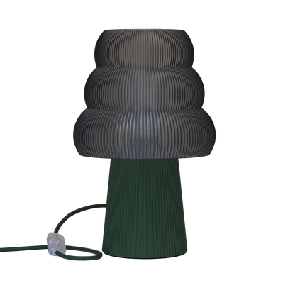 Skandinavische Nachttischlampe GROLA aus PLA