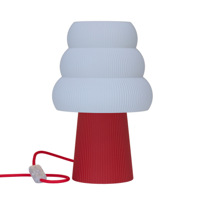 Skandinavische Nachttischlampe GROLA aus PLA