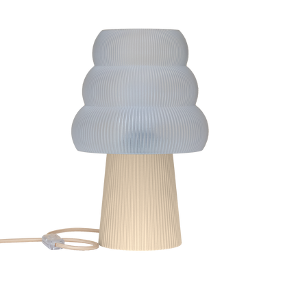 Skandinavische Nachttischlampe GROLA aus PLA