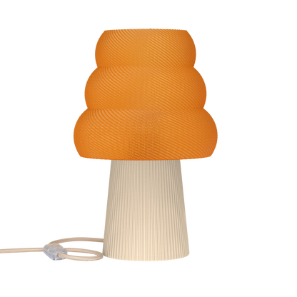 Skandinavische Nachttischlampe GROLA aus PLA