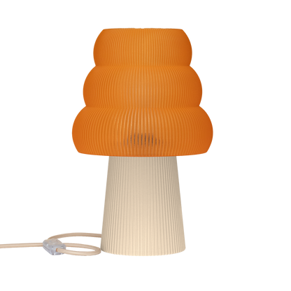 Skandinavische Nachttischlampe GROLA aus PLA