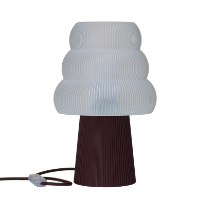 Skandinavische Nachttischlampe GROLA aus PLA