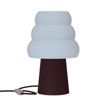 Skandinavische Nachttischlampe GROLA aus PLA