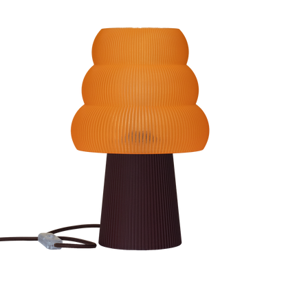 Skandinavische Nachttischlampe GROLA aus PLA