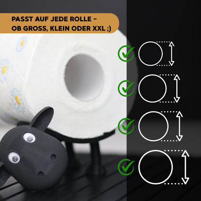 Shauny – Der charmanteste Toilettenpapierhalter der Welt